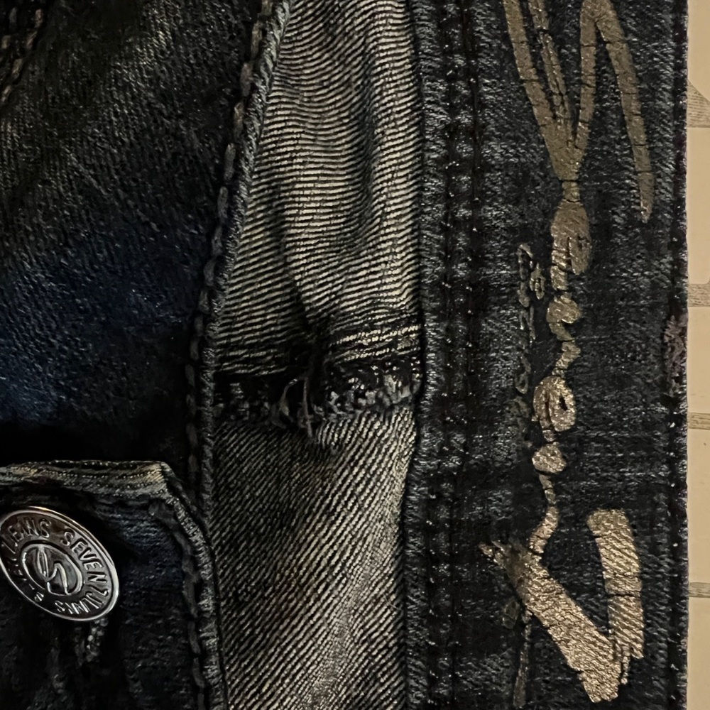 Seven7 Blue Skinny Jeans Versatile Style - Picture 2 of 10